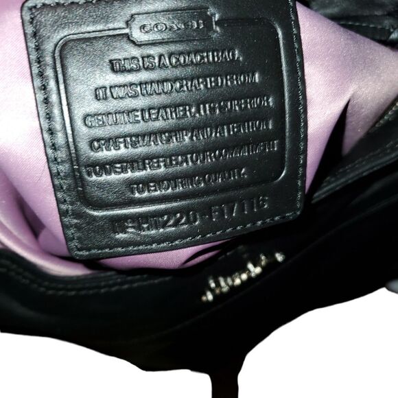 Authentic Coach Black purse - Picture 4 of 6